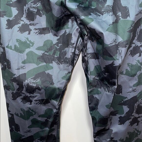 Green and Black Track Joggers with Tapered Leg - Picture 9 of 13